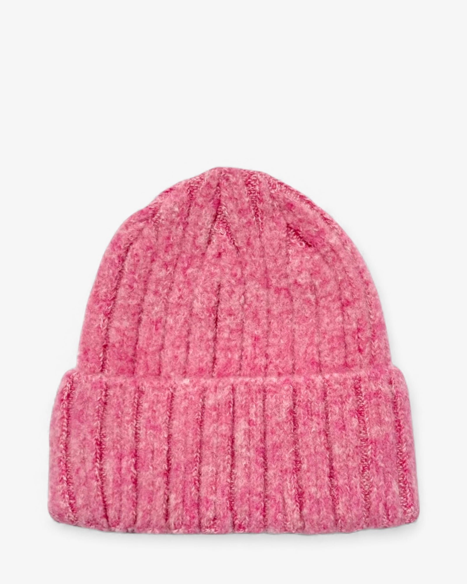 Cosy Plain Knitted Beanie Hat