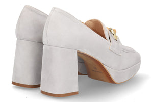 Alpe 5042 Heeled Loafer - Dove