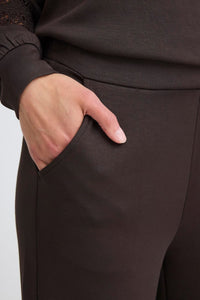 Fransa - Fraurora Casual Pants - Chocolate