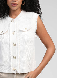 An'ge - Levayani Sleeveless Cardigan