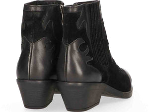 Maruti Tessy Western Boot - Black