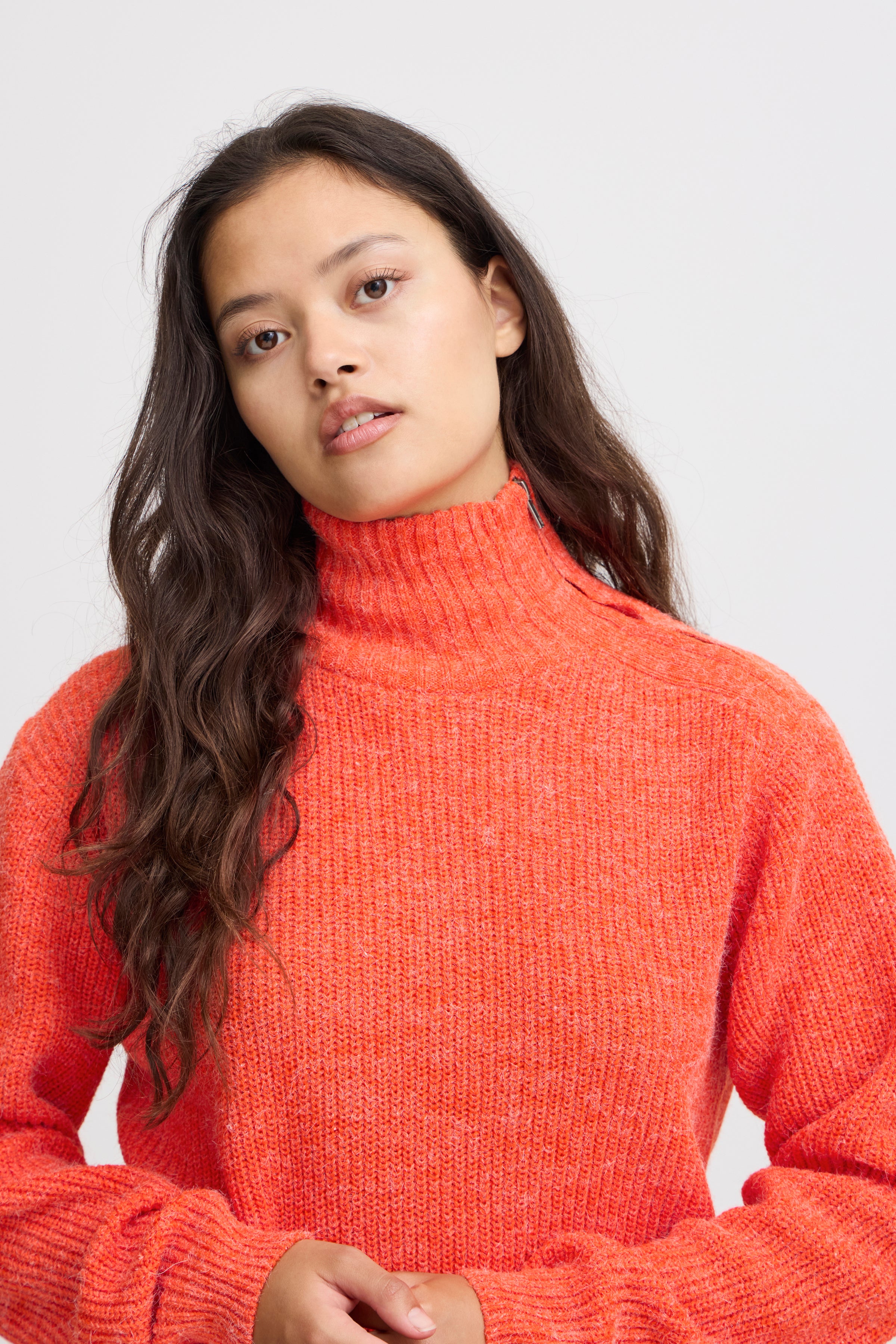 Ichi - Ihnovo Jumper - Orange