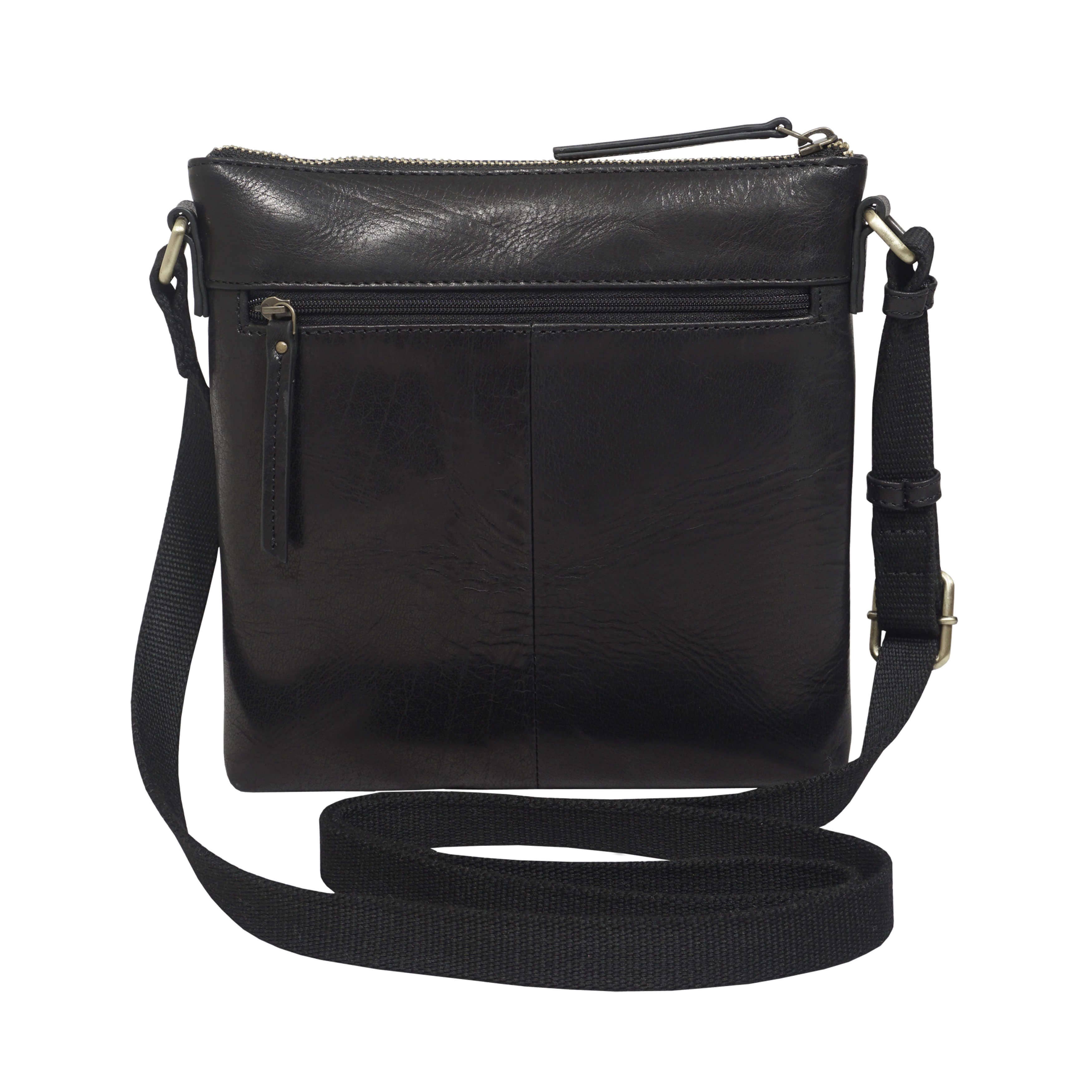 Assots London - Rue Leather Crossbody - Black