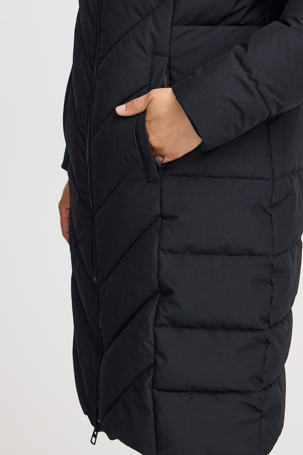 Fransa Frmaise Coat - Black