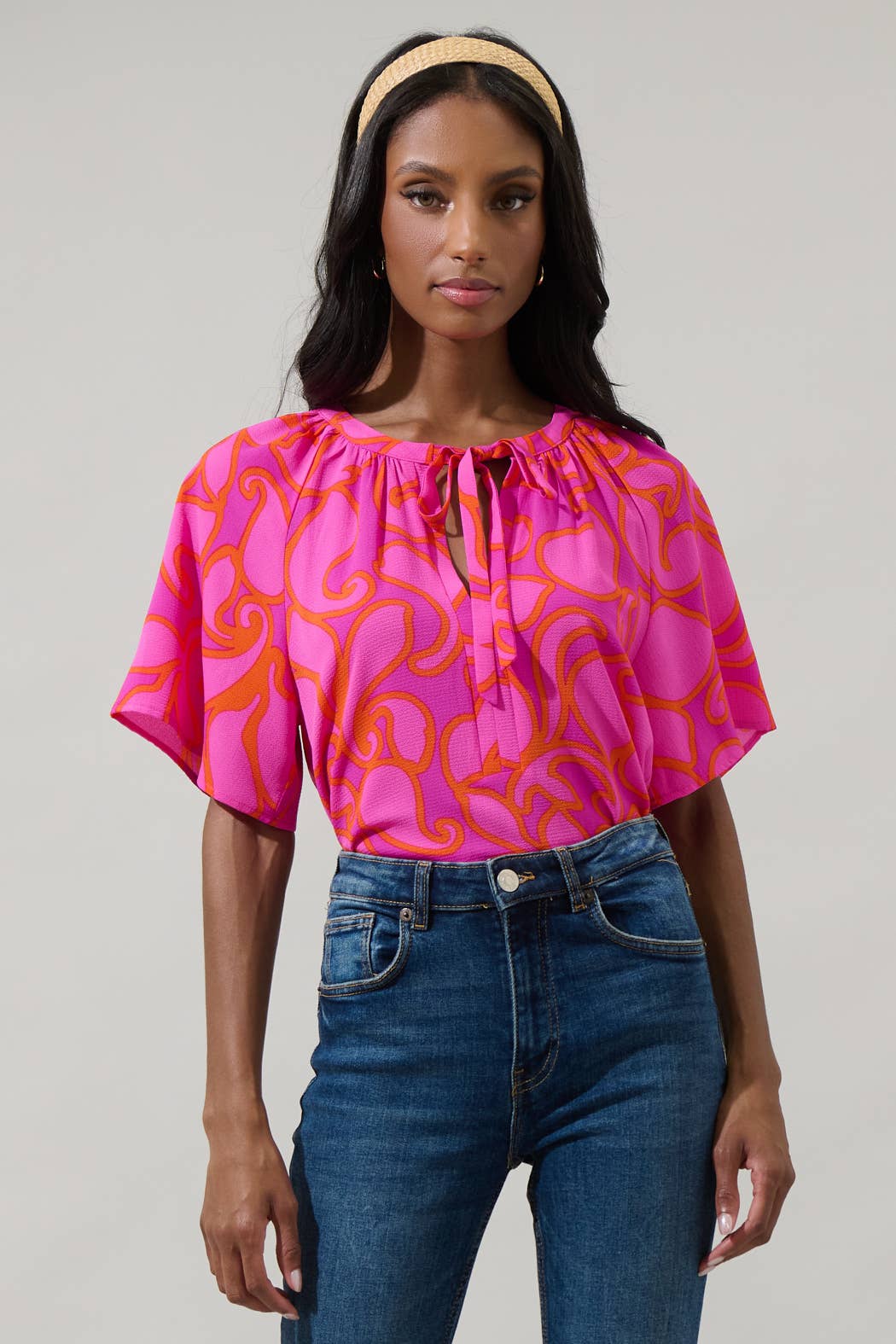 SL - Inara Floral Roxette Blouse