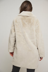 Rino and Pelle - Geppe Faux Fur Coat - Birch