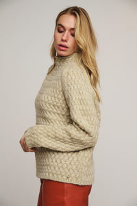 Rino and Pelle - Redi Lurex Jumper - Sand