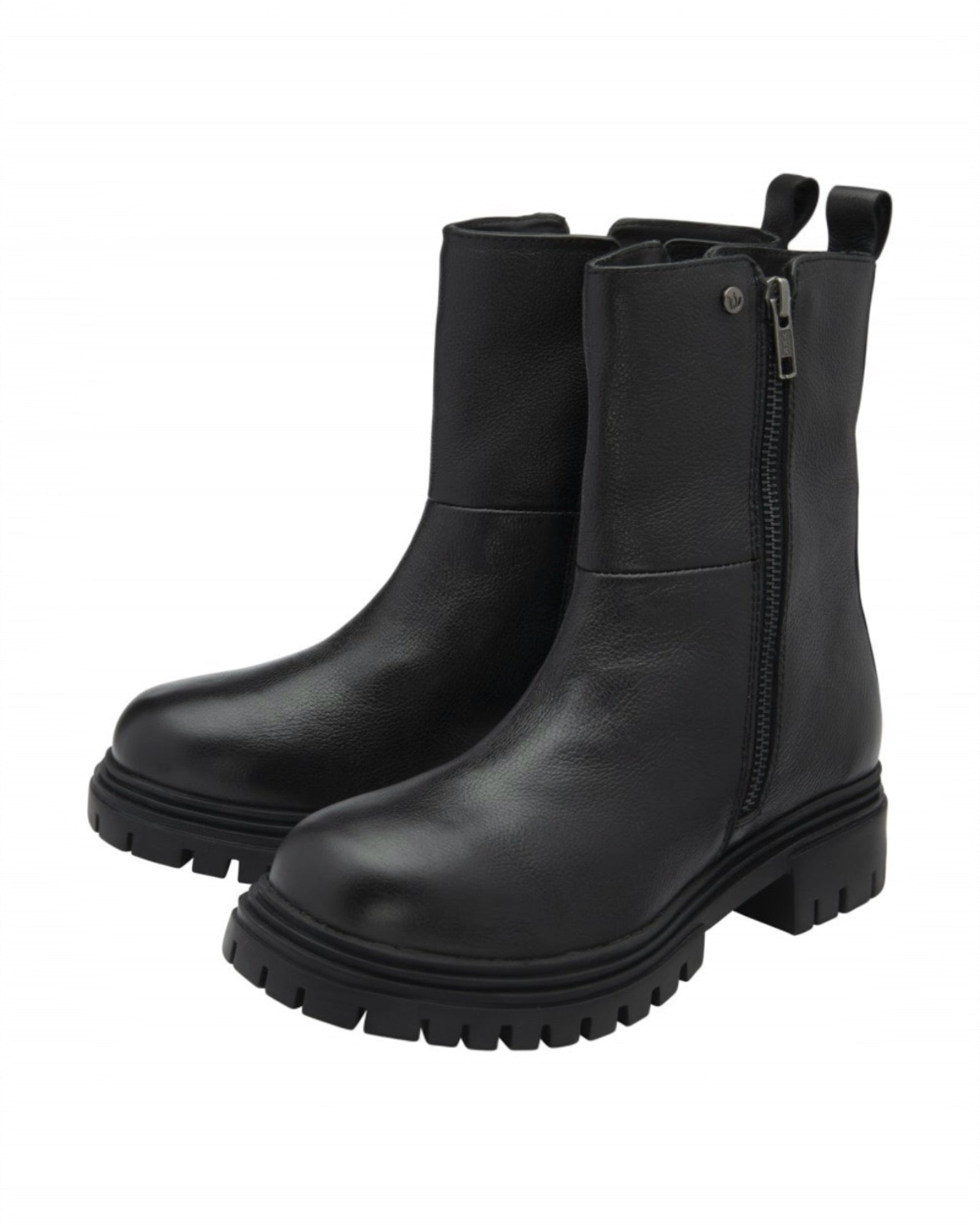 Lotus - Marissa Leather Boot - Black