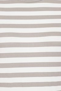 Alice Collins - April Striped Top - Oat Mix