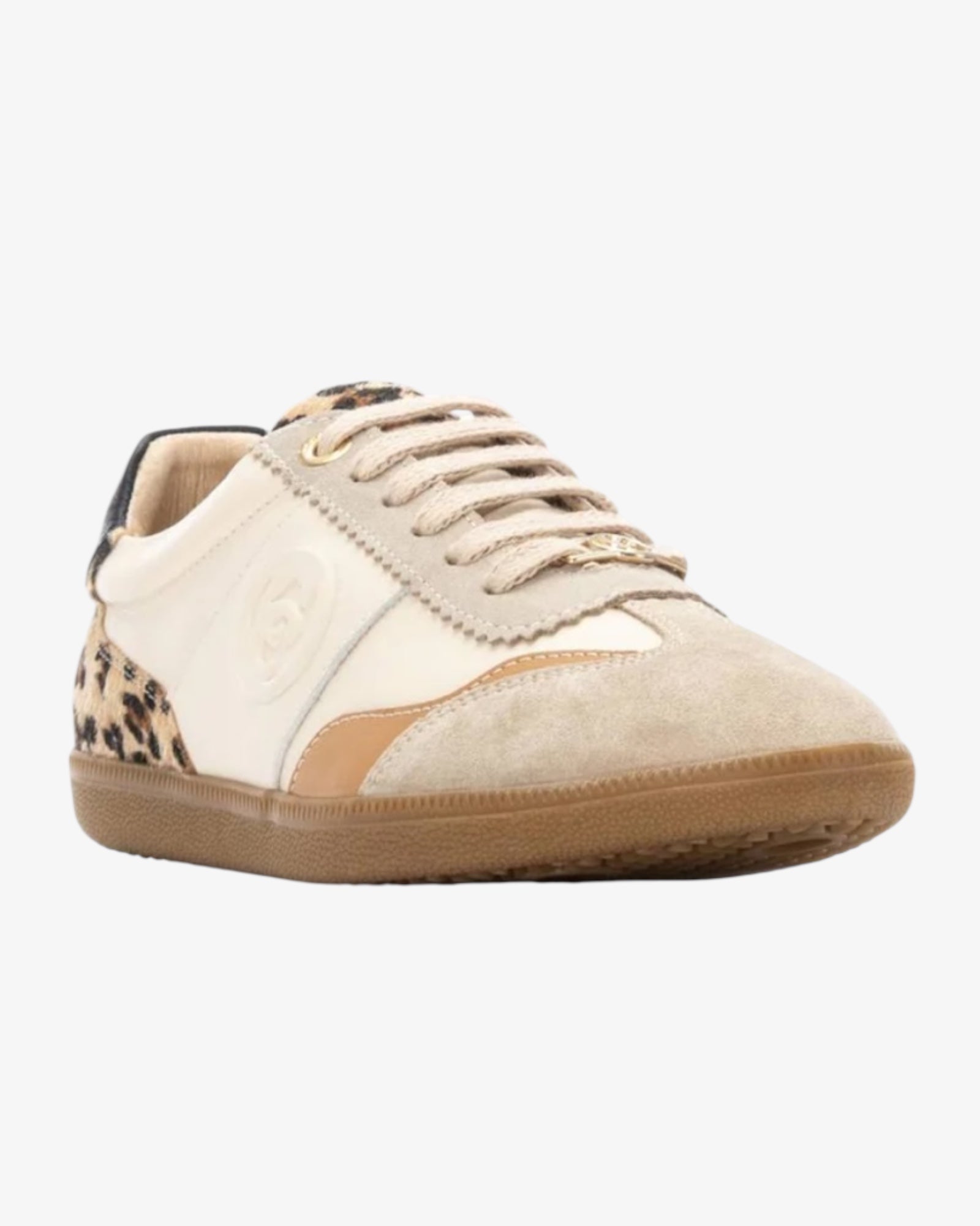 Carmela - 162640 Leather Trainer - Beige
