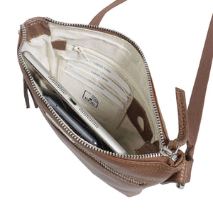 Assots London - Rue Leather Crossbody - Tan