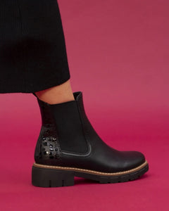 Lunar - Poppins Ankle Boot - Black