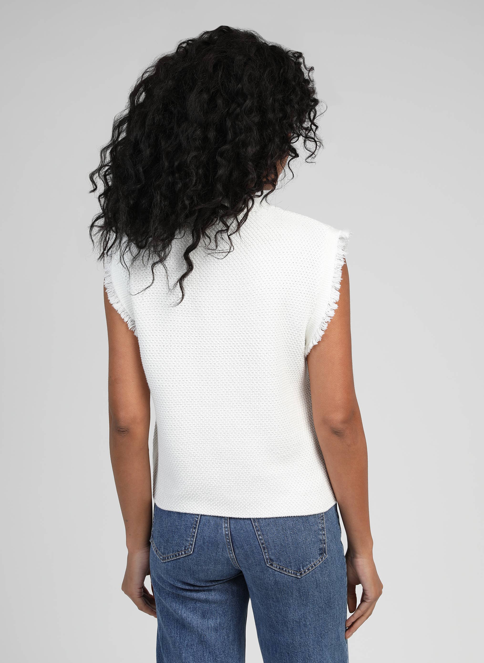 An'ge - Levayani Sleeveless Cardigan