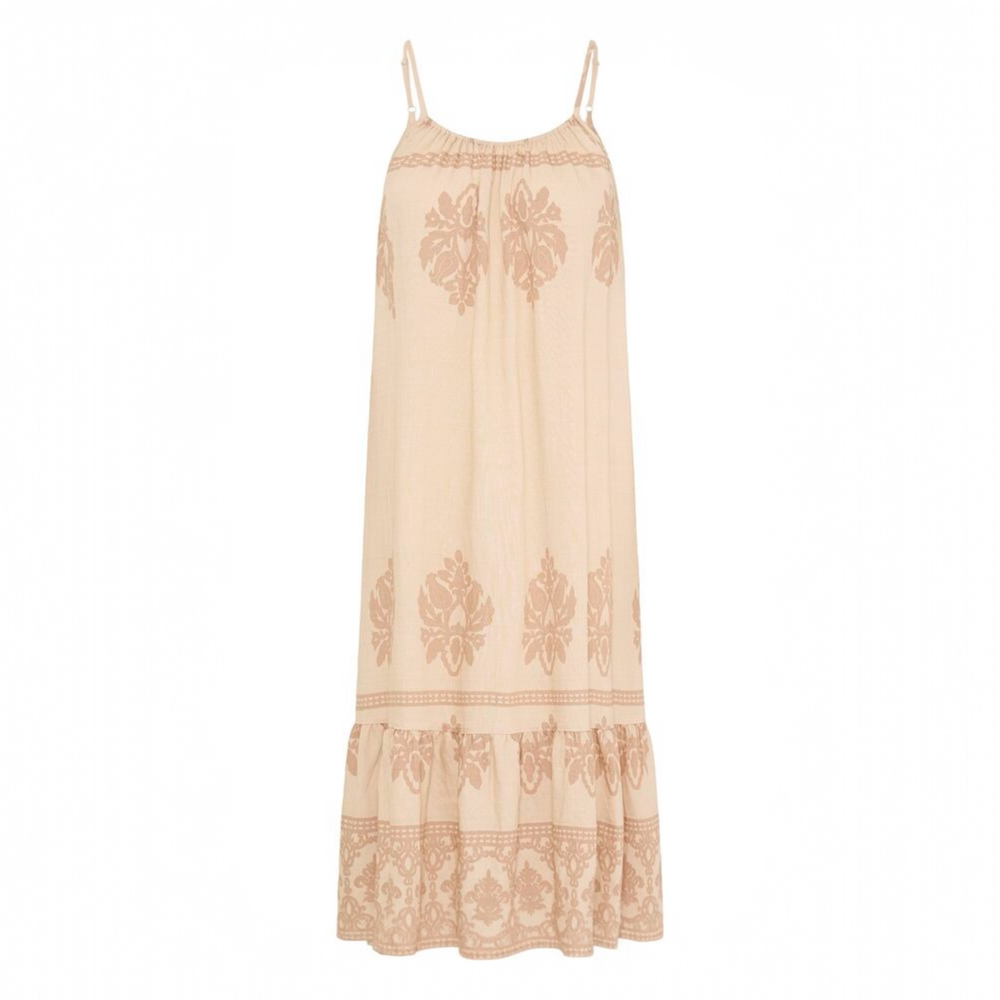 spell darling embroidered dress Little Bird Gown – SPELL main image 1