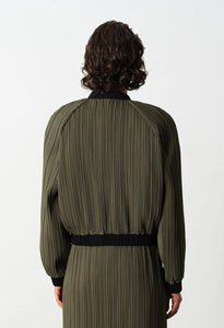 French Connection - Niri Plisse Bomber Jacket