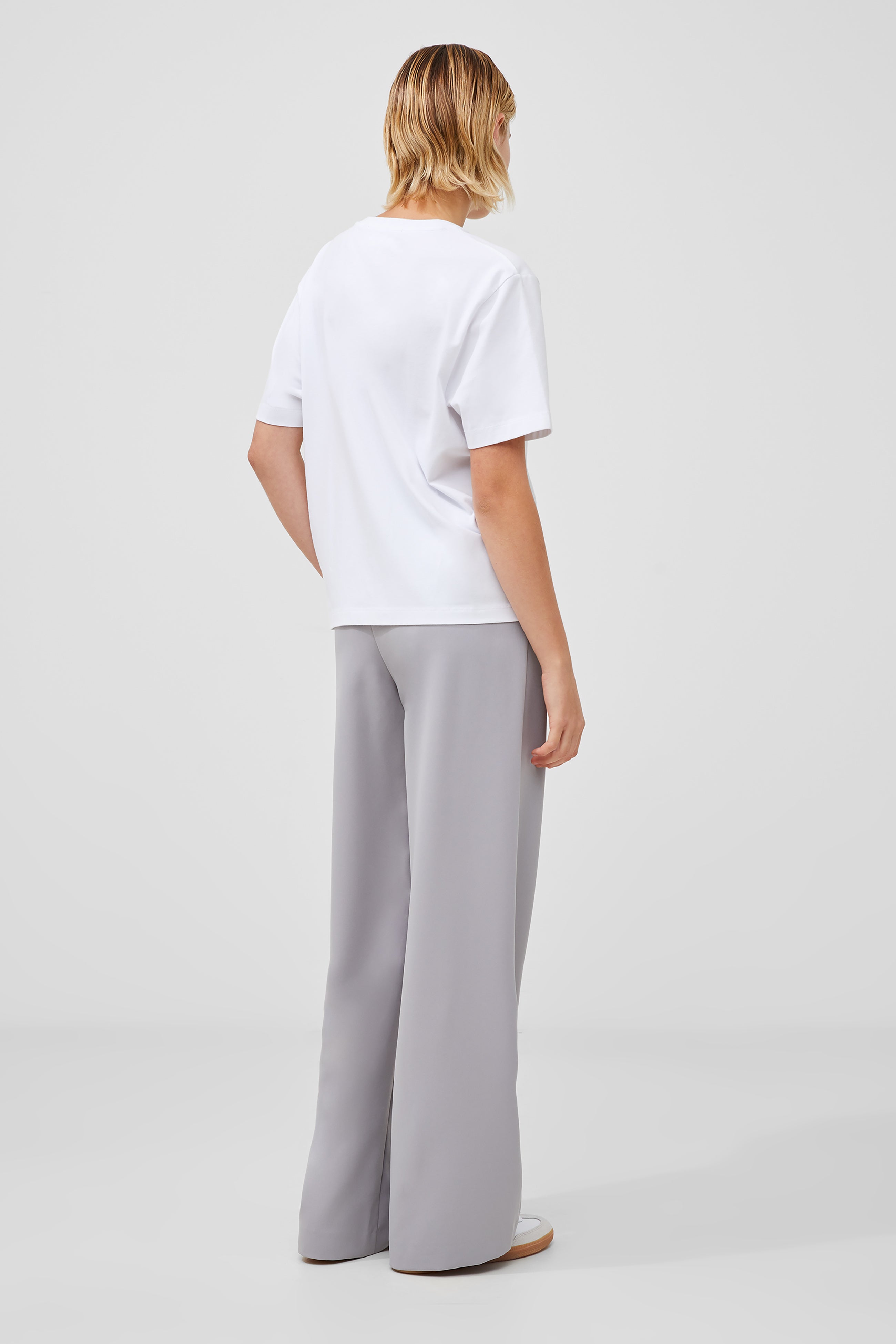 French Connection - Rallie Rouched T-Shirt - Linen White