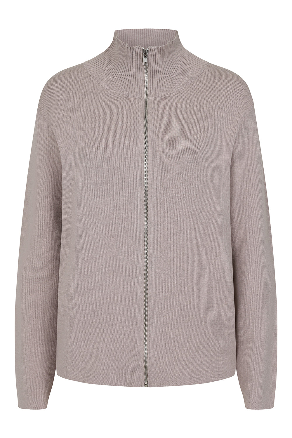 Alice Collins - Karlie Zip Cardigan - Oat