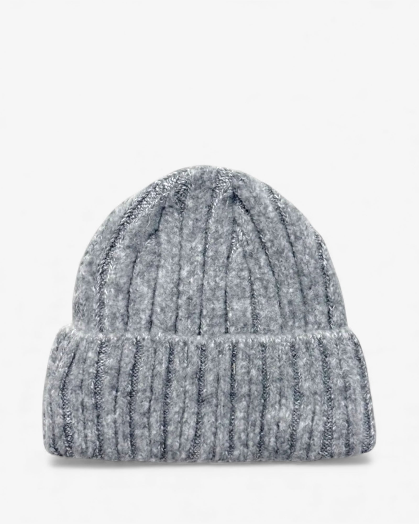 Cosy Plain Knitted Beanie Hat