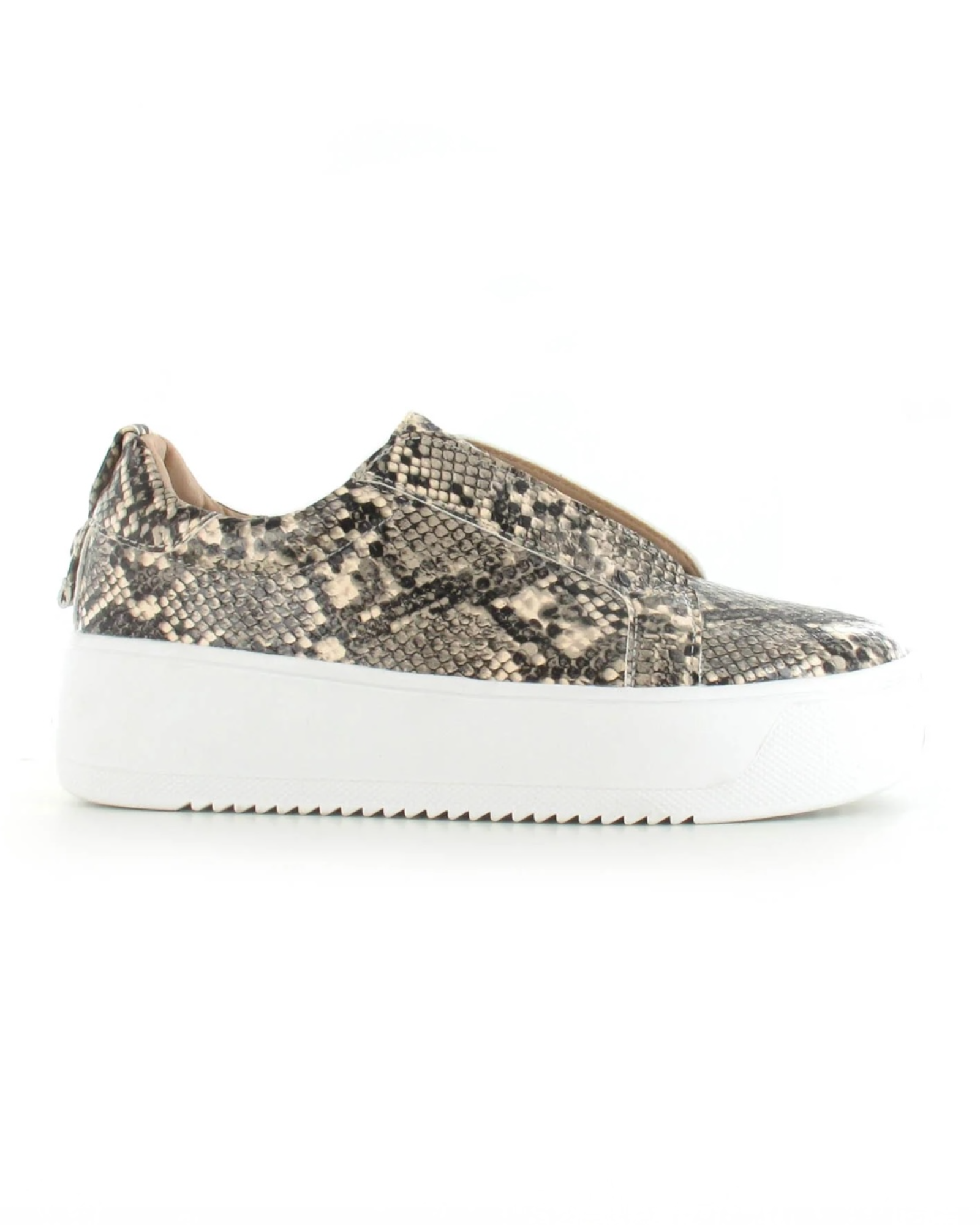 Slip-on Platform Trainer - Snake