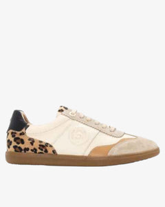 Carmela - 162640 Leather Trainer - Beige