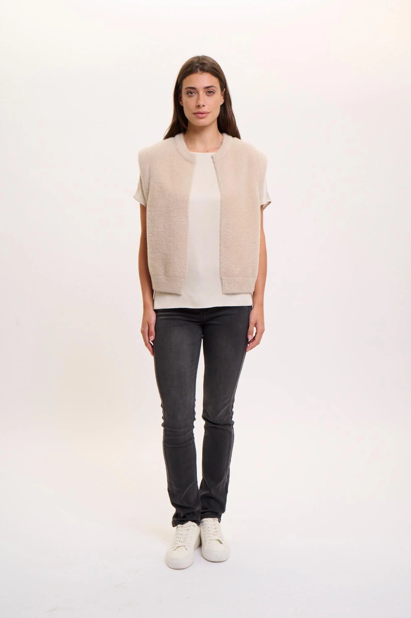 Rino & Pelle - Elona Waistcoat - Stone
