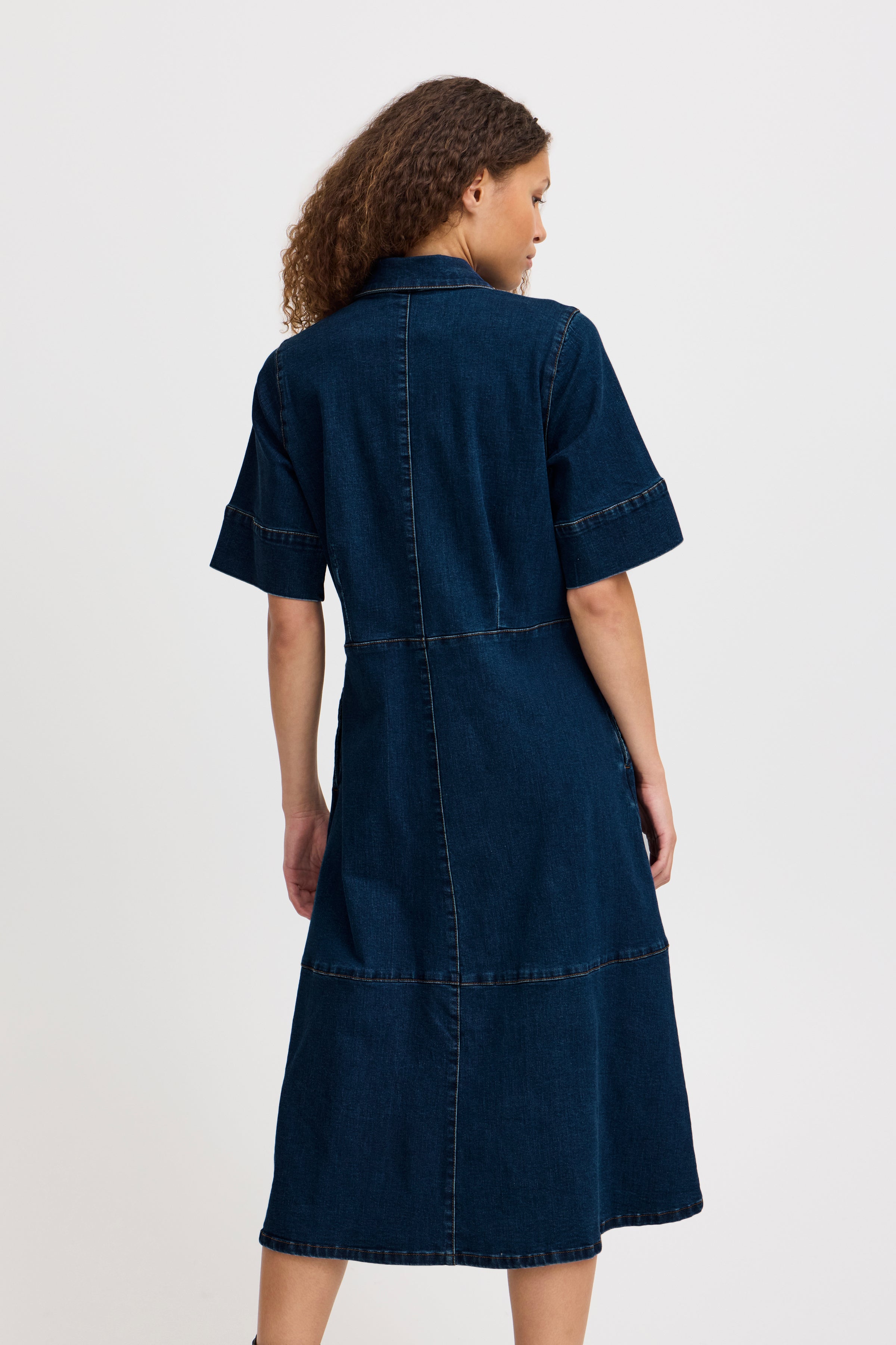 Pulz - Pzdeba Denim Dress - Medium Blue