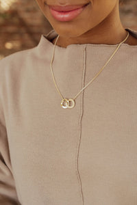 Tutti & Co - Unity Necklace - Gold