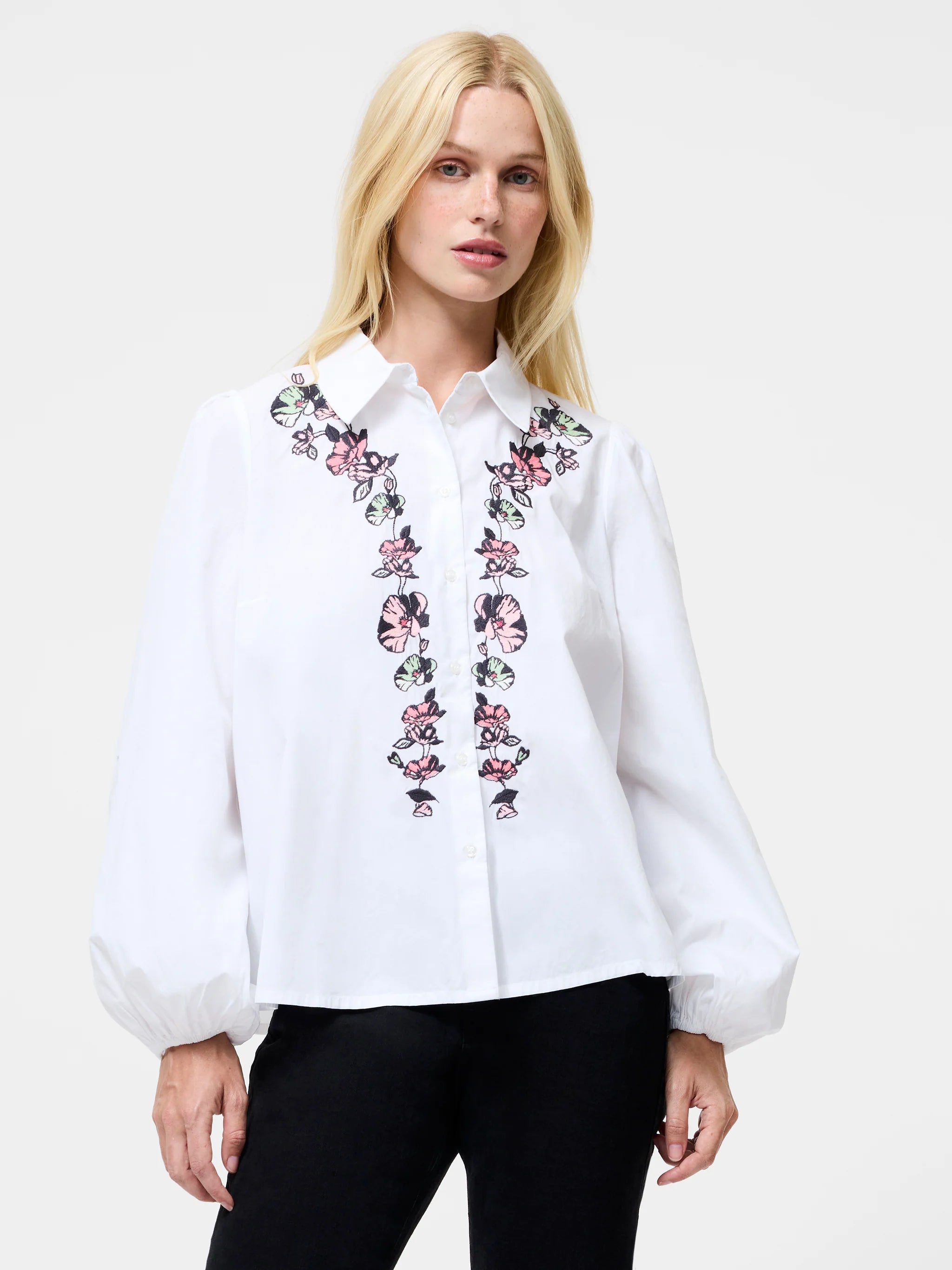 French Connection - Cambria Ellie Embroidered Shirt