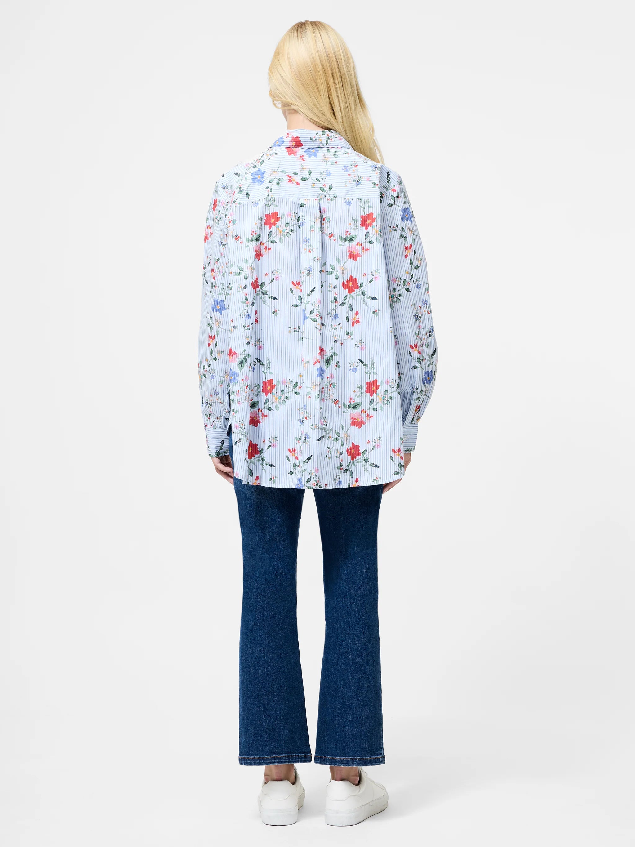 French Connection - Floral Stripe Printed Shirt