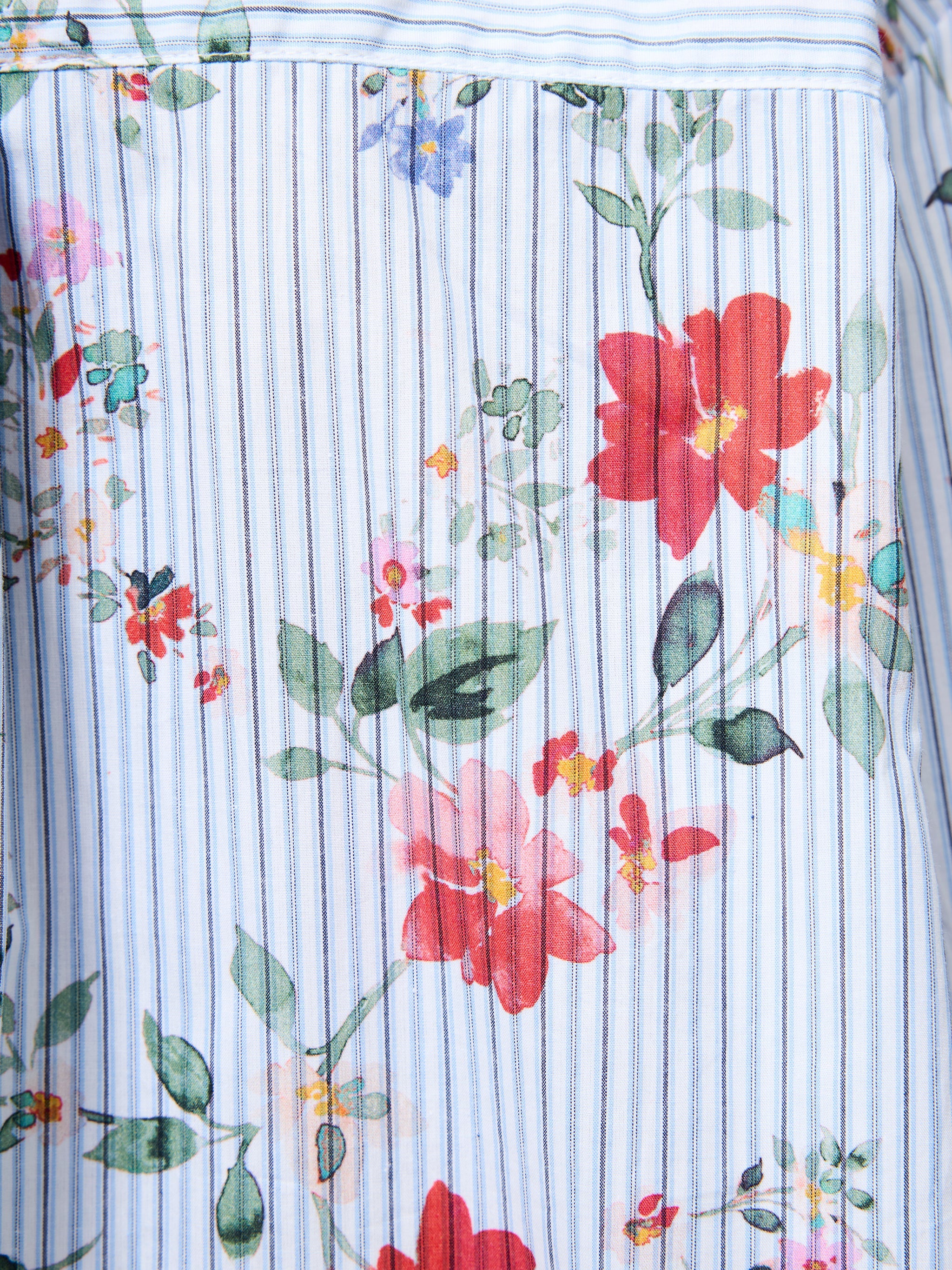 French Connection - Floral Stripe Printed Shirt