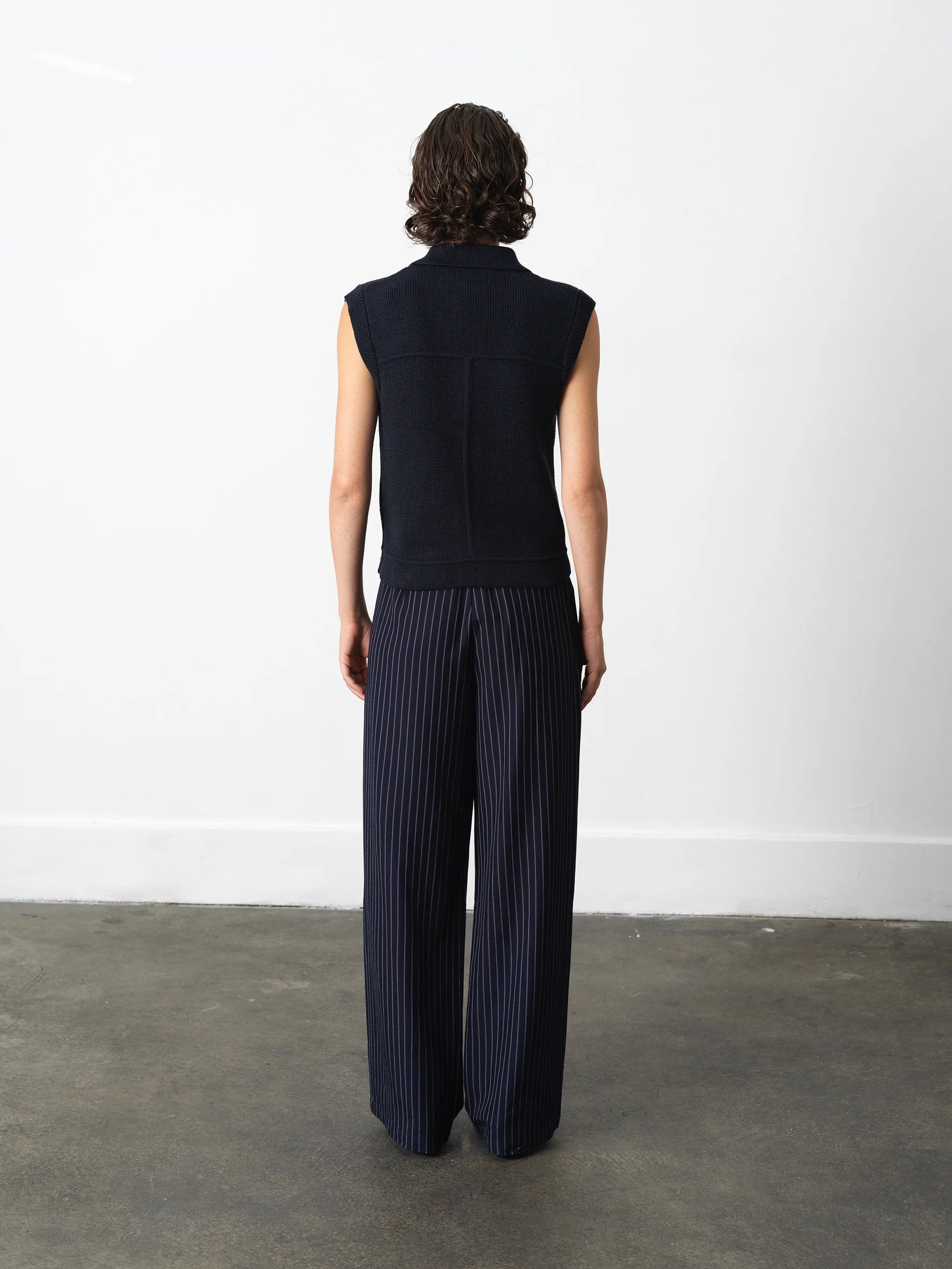French Connection - Roland Knit Collared Gilet