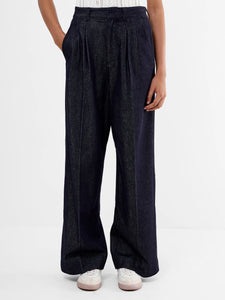 French Connection - Fletcher Wide Leg Denim Trousers