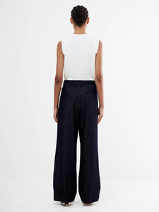 French Connection - Fletcher Wide Leg Denim Trousers