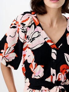 French Connection - Milani Rhiannon Puff Sleeve Mini Dress