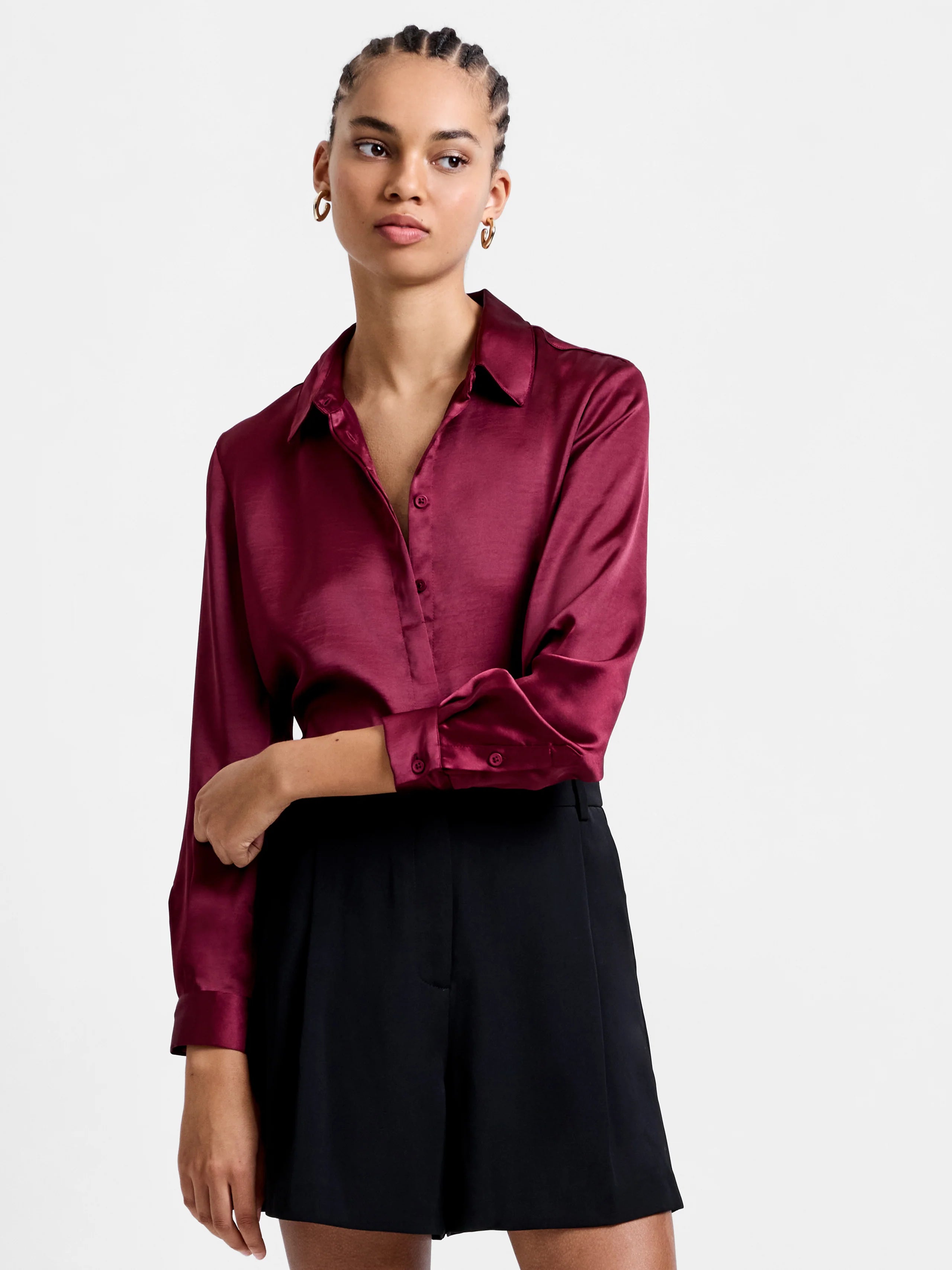 French Connection - Irina Satin Shirt