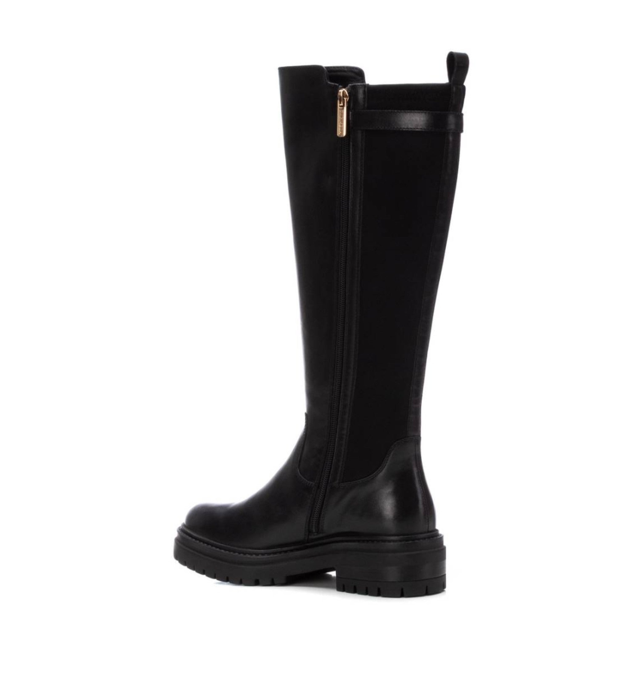 Carmela - 161779 Leather Biker Knee Boot