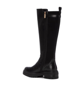 Carmela - 161779 Leather Biker Knee Boot