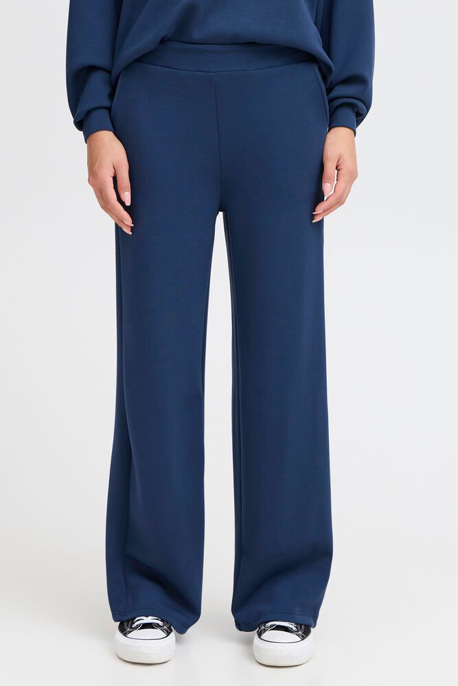 Fransa - Fraurora Casual Pants - Navy Blazer