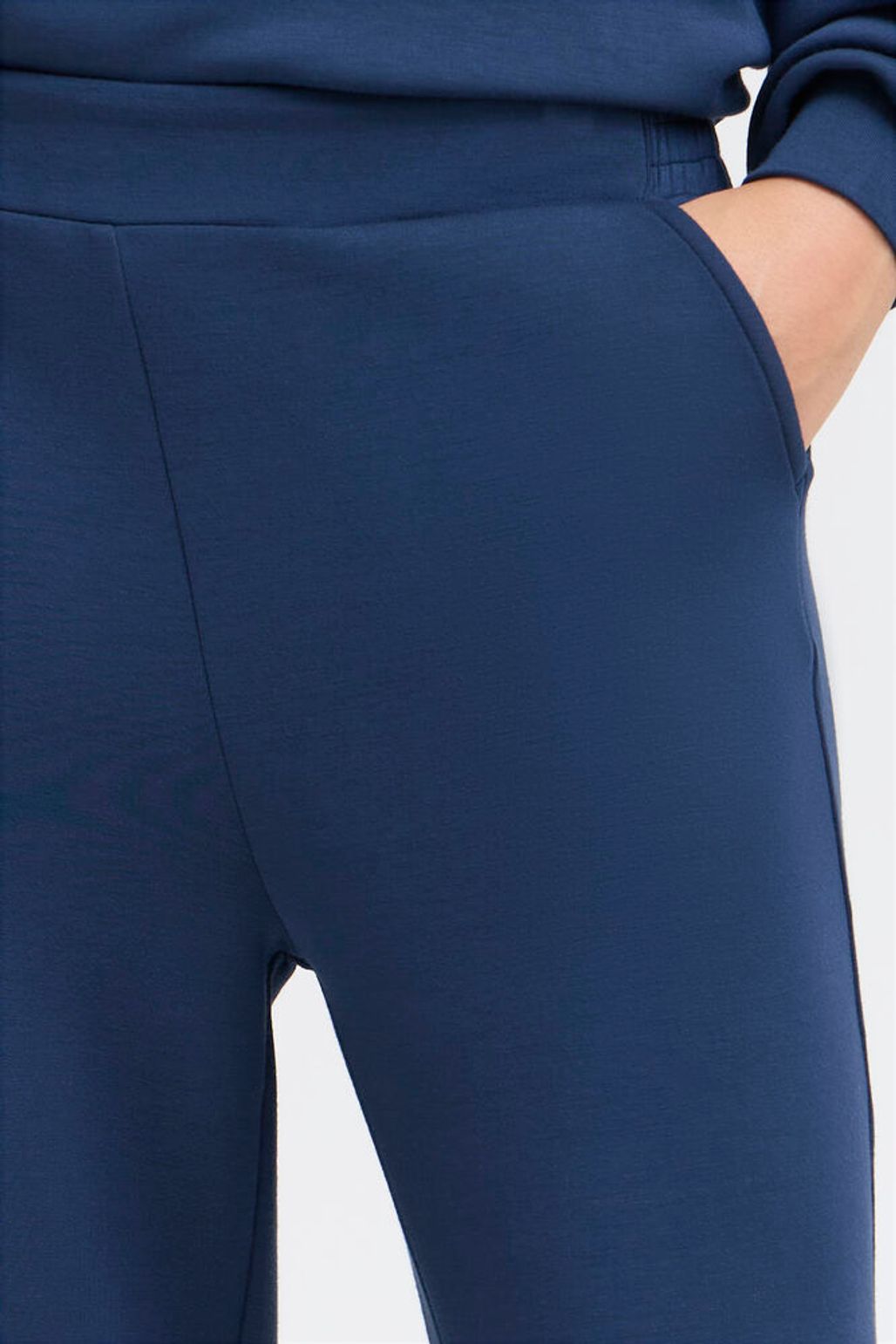 Fransa - Fraurora Casual Pants - Navy Blazer