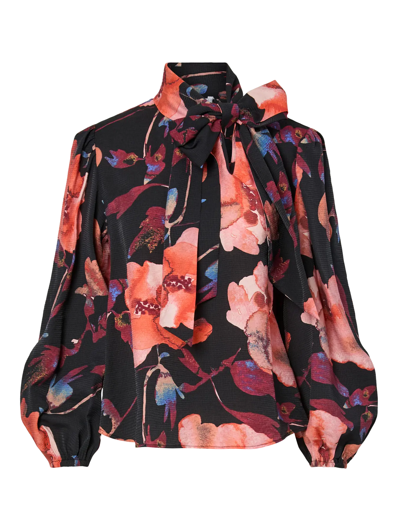 YAS - Yaspilana Tie Neck Blouse