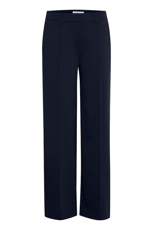 ICHI Ihkate Office Pants - Navy