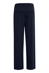 ICHI Ihkate Office Pants - Navy