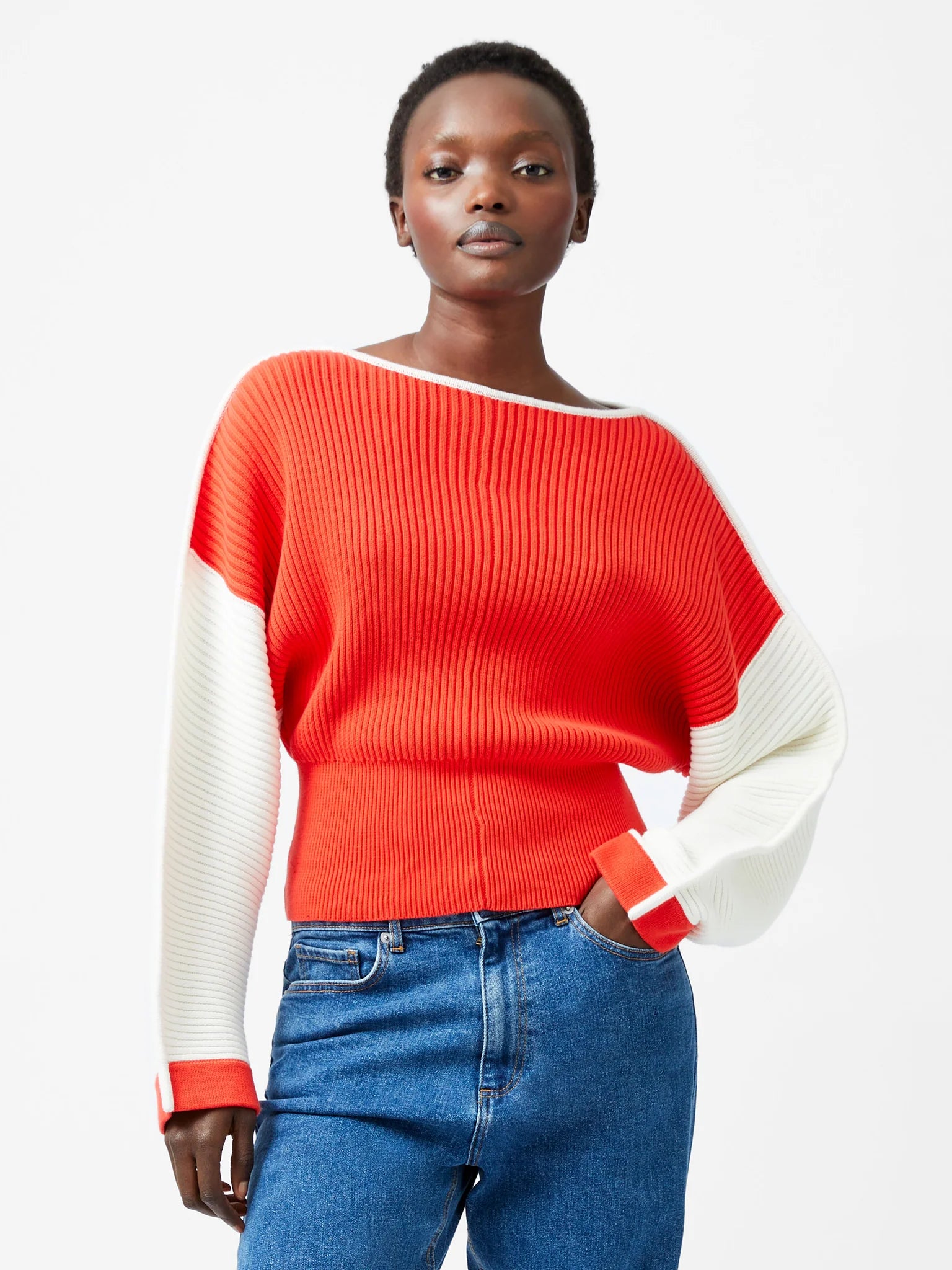 French Connection - Lily Dropped Sleeve Jumper