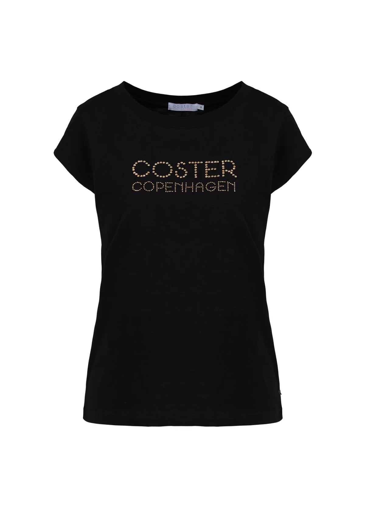 Coster Cophenhagen T-Shirt With Studs - Black