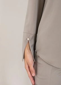 Coster Cophenhagen Top With Long Sleeves - Grey
