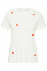 ICHI Ihcamino T-Shirt - Coral