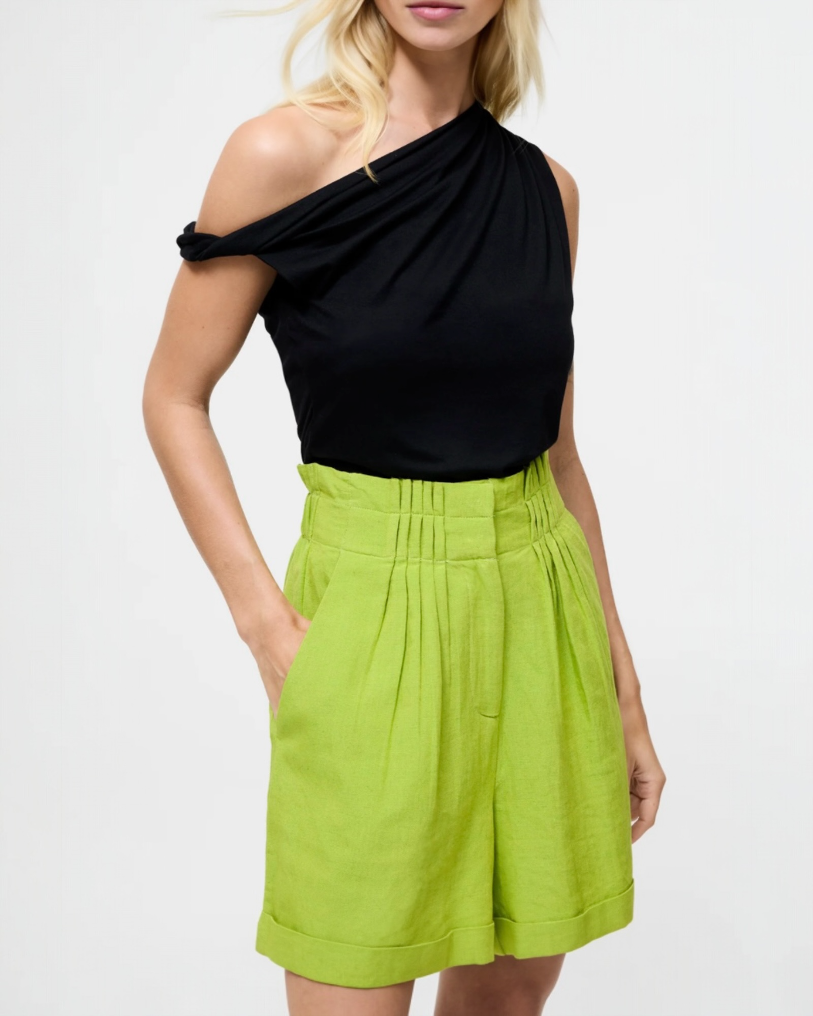 French Connection - Ariette Linen Shorts