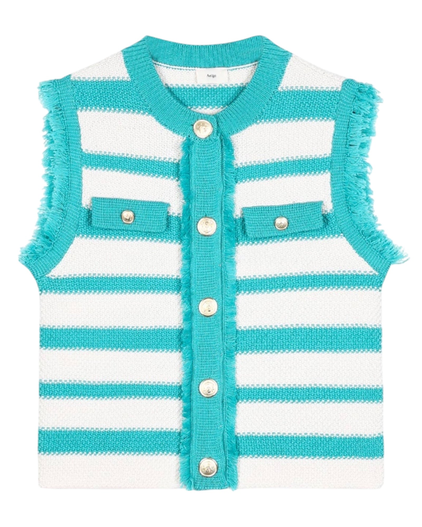 An'ge - Levayani Sleeveless Cardigan