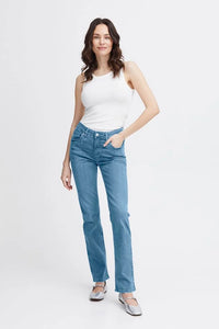 Fransa Frover Jeans - Light Blue