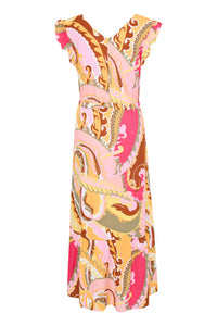 Byoung Bymmjoella Dress - Yellow Paisley